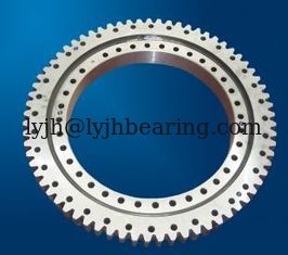 Cina RKS.161.14.0944 roller crossed slewing bearing, 874x1046.4x56 mm untuk peralatan crane pemasok