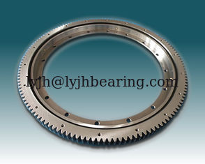 Cina XSA140744N crossed roller slewing bearing dengan external gear, 838.1x674x56mm pemasok
