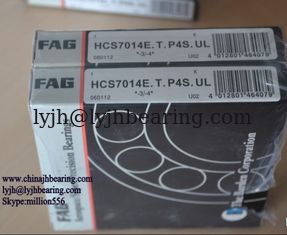 Cina Bantalan bola kontak sudut HCS7014-E-P4S-UL 70x110x20mm, bantalan spindel HCS7014.E.P4S.UL pemasok