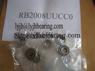 Cina RB2008UUCC0 bearing 20x36x8mm digunakan untuk mesin pemotongan laser, tersedia pemasok