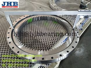 Cina RKS.162.14.0844 roller silang Bantalan slewing dengan roda gigi internal 737.6x916x56 mm pemasok