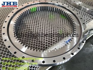 Cina RKS.162.16.1204 Bantalan slewing dengan roda gigi 1072x1289x68 mm untuk mesin gilingan pemasok